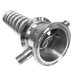 Холодильник димрота на кламповом соединении 2 дюйма AISI304