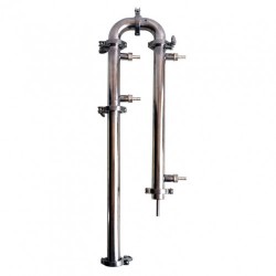 Дистилятор (бражна колона) 1,5 дюйма AISI304