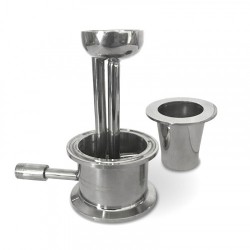 Вузол відбору під діоптр кламп 3 дюйми з різьбленням AISI304