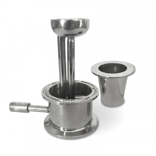 Вузол відбору під діоптр кламп 3 дюйми з різьбленням AISI304